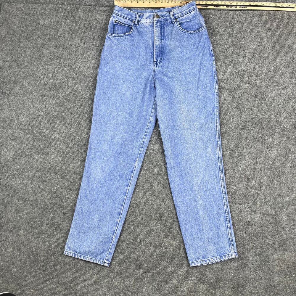 Vintage Stefano International Jeans Womens Size 10 Blue High Rise Tapered Denim